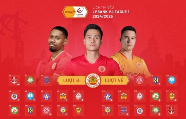 Lịch thi đấu V-League hôm nay 06/02/2025