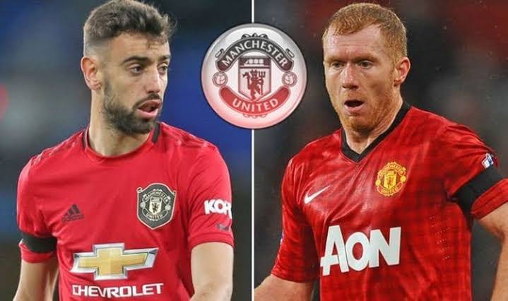 Paul Scholes tức giận với những hành vi của Bruno Fernandes với HLV Michael Carrick